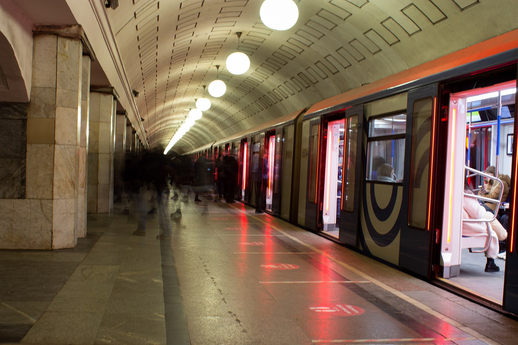 Нижегородское метро поездка