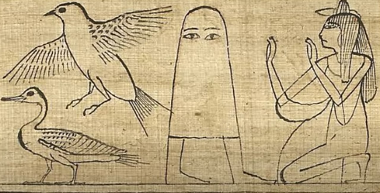 предположите почему на древнеегипетской плитке из камня см с 36 изображен человек огромного роста