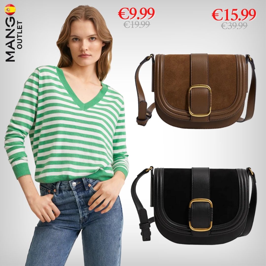 € 15.99 Сумочка. https://www.<b>mangooutlet</b>.com/es/mujer/cardigans-y-jerseis-j...