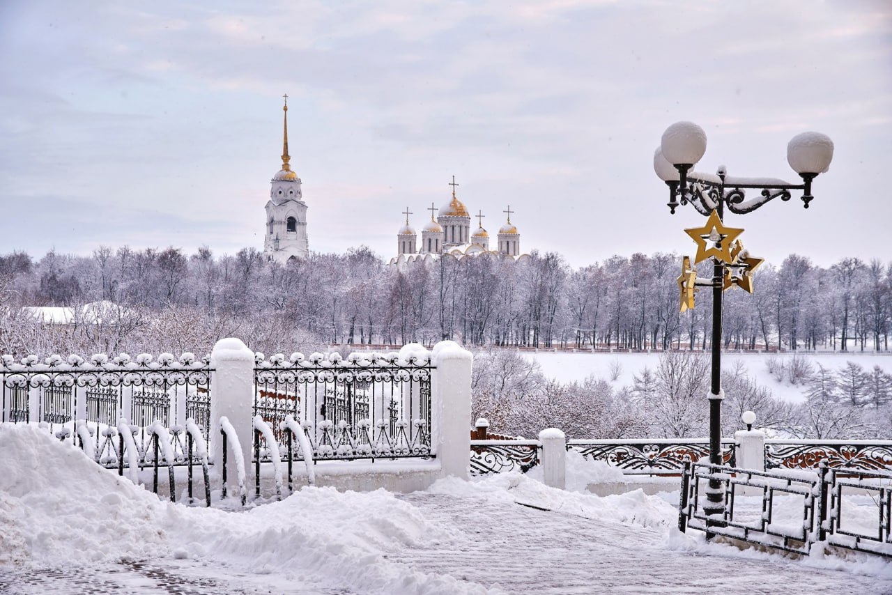 набережная в городе владимир