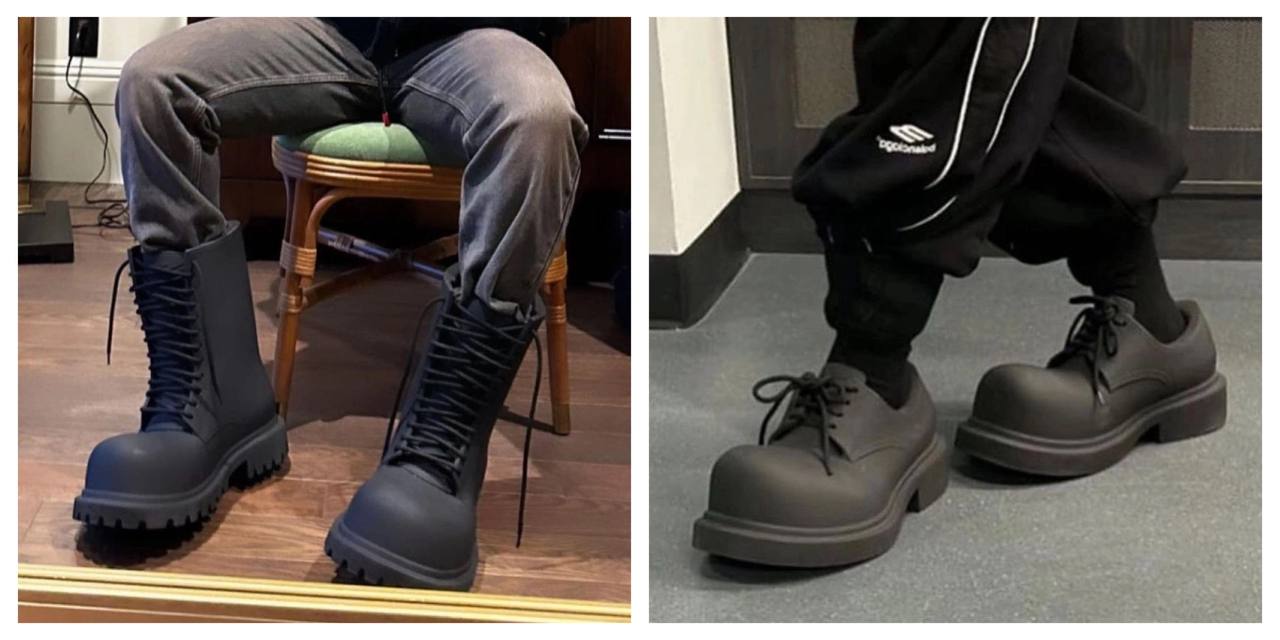 Balenciaga steroid boots