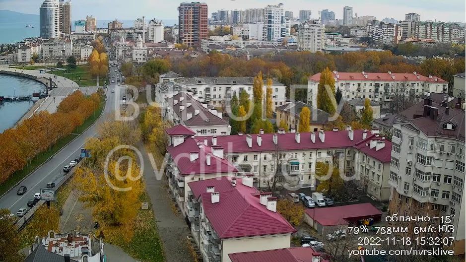 В Новороссийске есть вэбкамера
