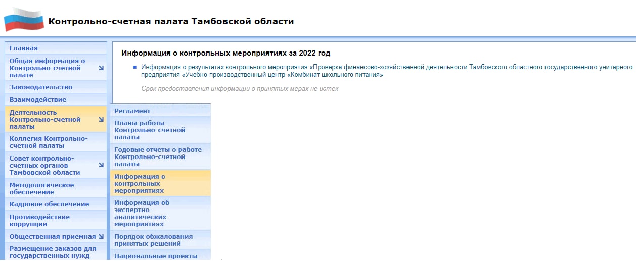 Электронный дневник рид. Проверка КСП. Информационное письмо контрольно-Счетной палаты. Тамбовский кейс Тамбов.