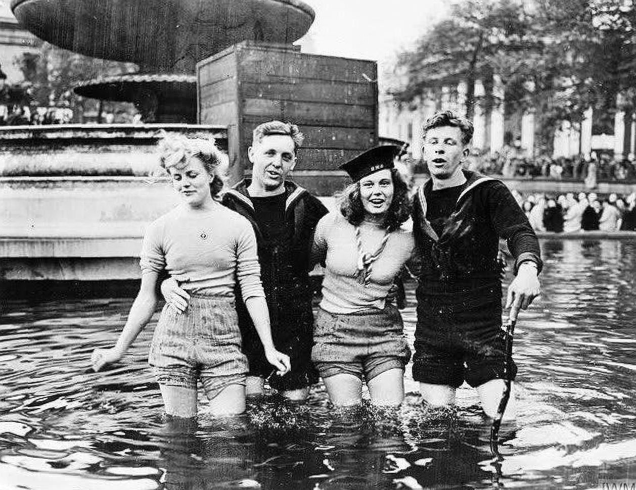 Лондон 1945 год