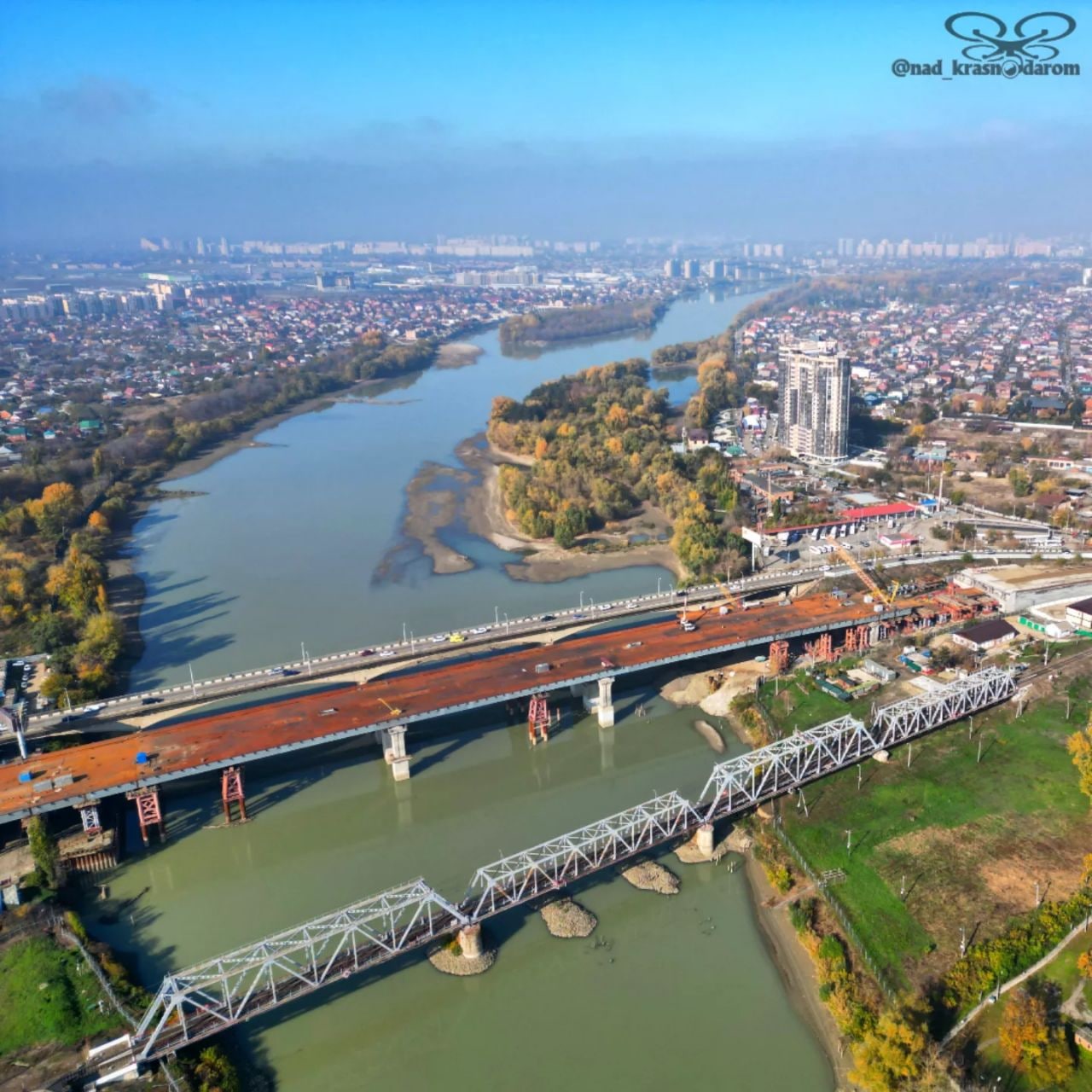 Фото Яблоновского Моста В Краснодаре