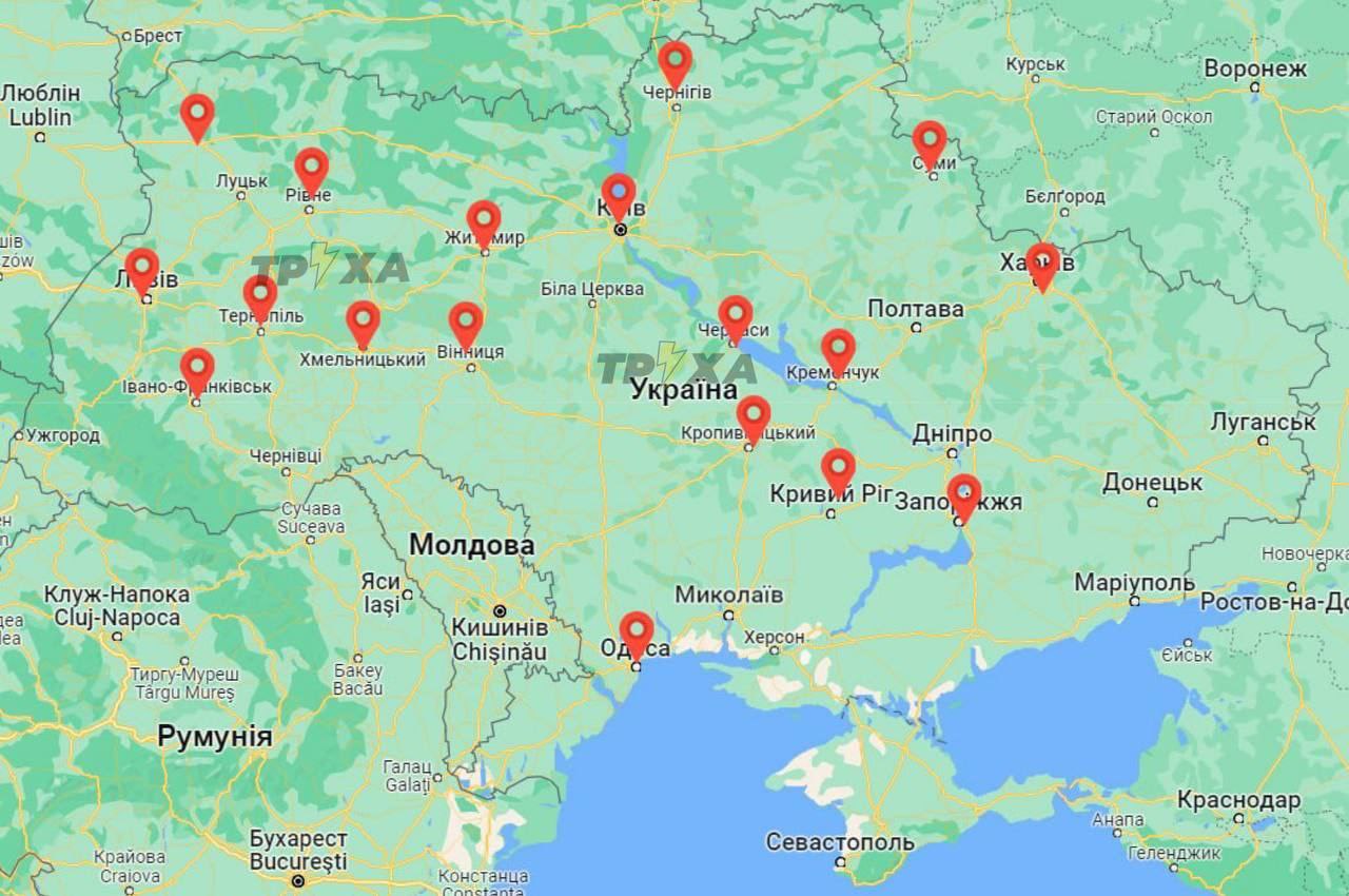 киевское море где находится на карте