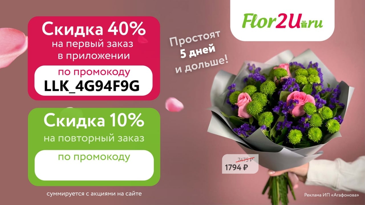 Flor2u москва доставка