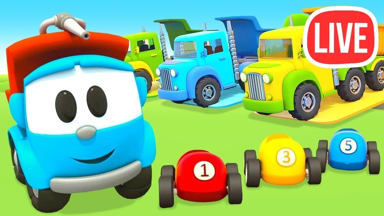 Грузовичок лева карусель. Машины помощники для детей. Грузовичок лева и машинки: детский конструктор. Машинки-помощники. Капуки кануки бетономешалка.