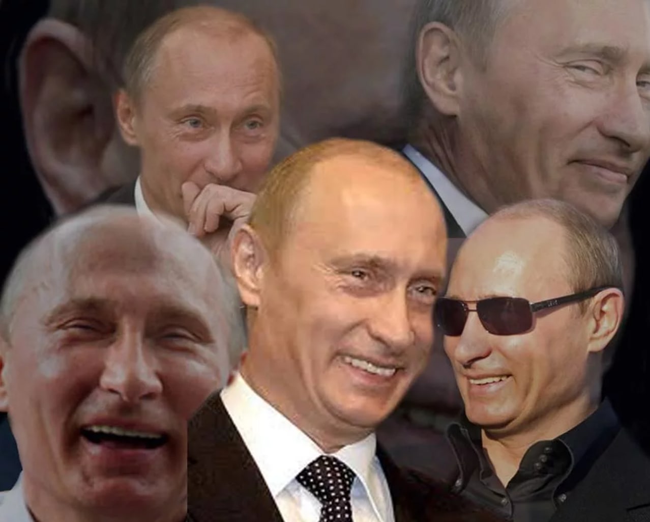 Putin laughing meme
